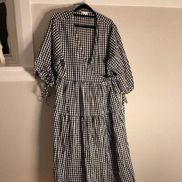 Ceres Life Dresses & Skirts - CERES LIFE Gingham Wrap Dress